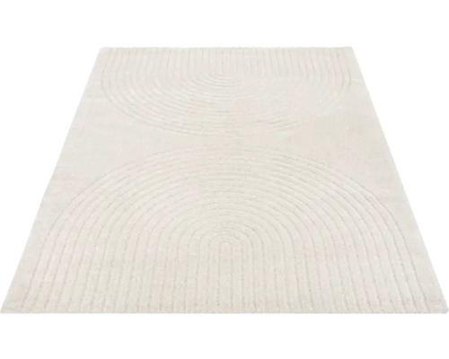 Tapijt met halfcirkelpatroon