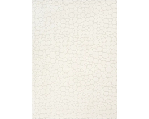 Vloerkleed Lune Bubbles beige 160x220 cm