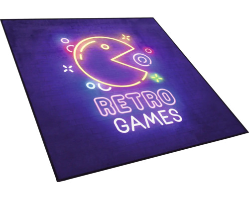 Deurmat met retro games motief