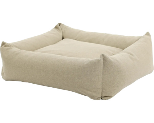 Stoffen hondenbed met rechthoekige vorm