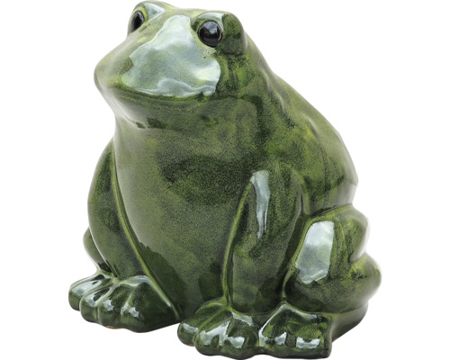 LAFIORA Decoratiefiguur kikker groen 24,5x24x25,5 cm