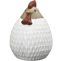 Decoratief kipfiguur van keramiek
