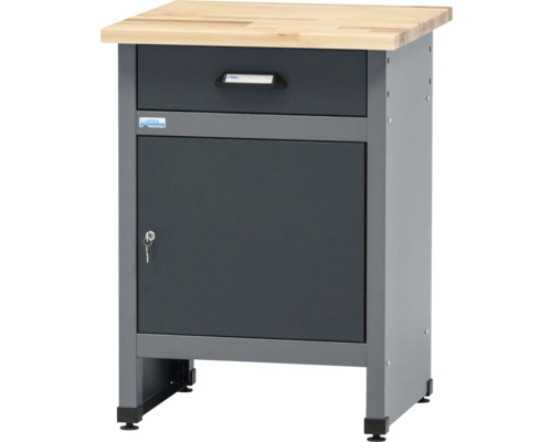 Werkbank onderkast met lade, deur en werkblad
