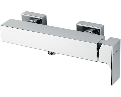 Opbouw douchekraan met hoekig design