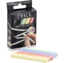 Verpakking met krijt, meerkleurig, 12 stuks
