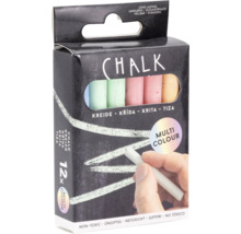 Verpakking straatkrijt met twaalf stuks