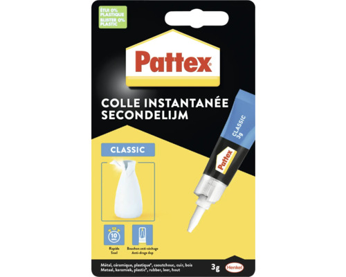 Pattex secondelijm, tube van 3 g