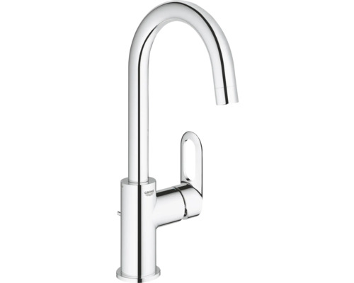 Grohe logo. Keukenkraan met hoge uitloop.