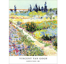 Schilderij Tuin in Arles van Vincent van Gogh uit 1888