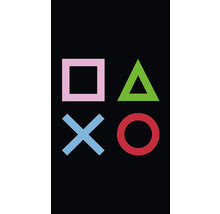 Playstation symbolen: vierkant, driehoek, kruis, cirkel
