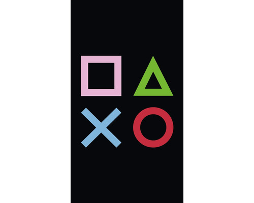Playstation symbolen: vierkant, driehoek, kruis, cirkel