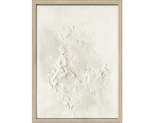 Decoratieve reliëfafbeelding met houten frame voor wanddecoratie