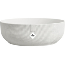 Witte Elho plantenpot met ruitpatroon