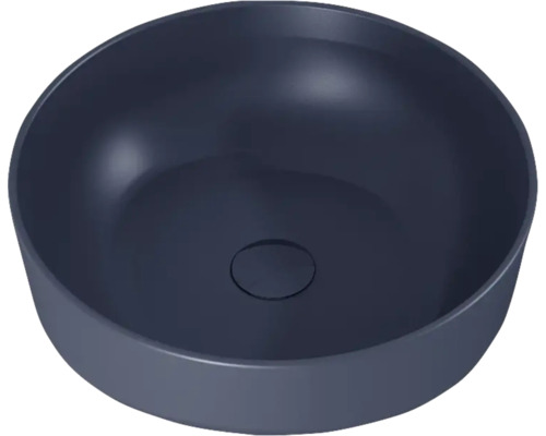 Ronde opzetwastafel voor de badkamer