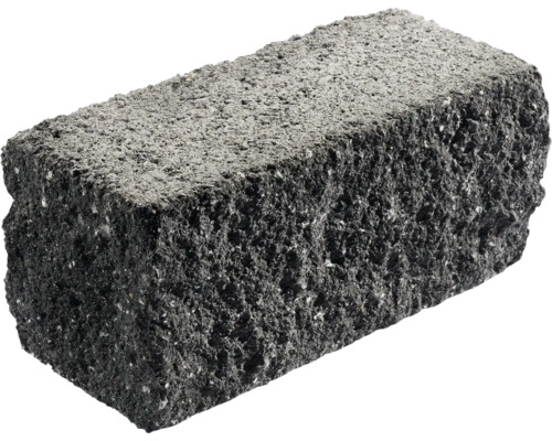LUSIT Muursteen Natura basalt 35 x 15 x 16 cm Grijze bestratingssteen voor buiten
