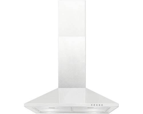 Witte afzuigkap voor de keuken