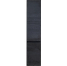 Hoge badkamerkast van hout