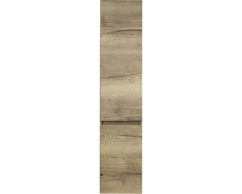 Badkamermeubelfront met houtstructuur