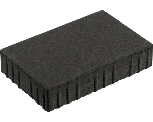 Enkele antracietkleurige straatsteen