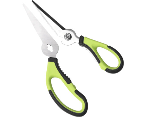 Gevogelteschaar met groen handvat