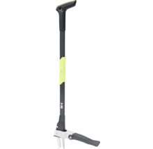 Onkruidsteker met handgreep en voetsteun voor de tuin