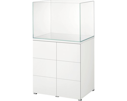 EHEIM Aquariumcombinatie Proxima scape 175 L met onderkast wit 71x51x125 cm Aquariumcombinatie met onderkast