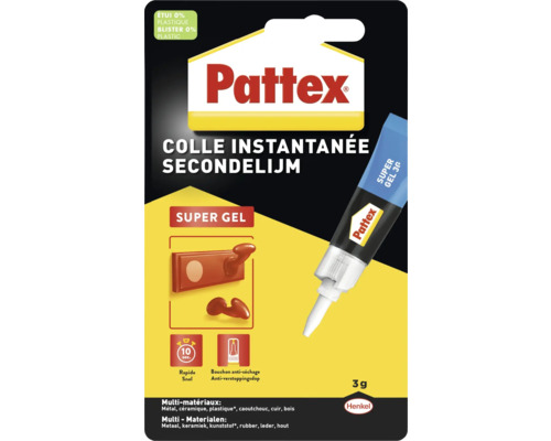 Pattex Super Gel secondelijm, 3 gram