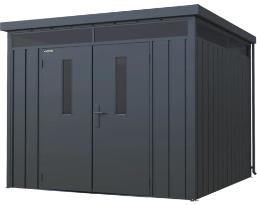 Tuinhuis met dubbele deur en ramen