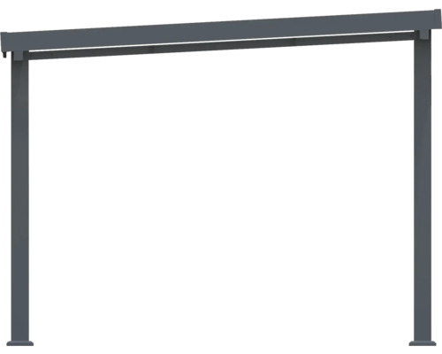 Metalen carport frame structuur