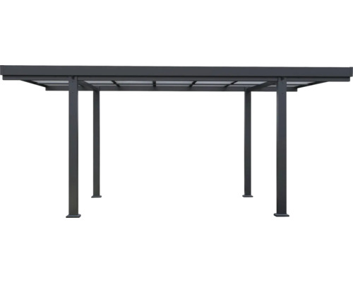 Vrijstaande metalen overkapping voor buiten