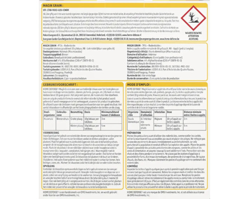 Informatie over Home Defense Magik Grain Rodenticide
