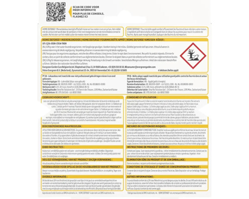 Home Defense mierenlokdoos voor de bestrijding van mieren en hun nesten in huis