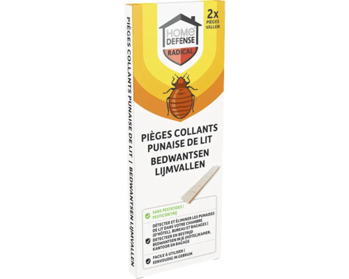 Home Defense Radical Bedwantsen lijmvallen, verpakking