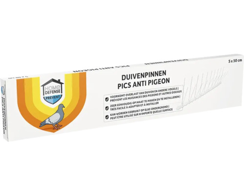 Verpakking van duivenpinnen 5 x 50 centimeter