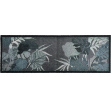 Deurmat met plantenmotief