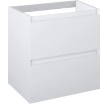 Witte wastafelonderkast met twee laden