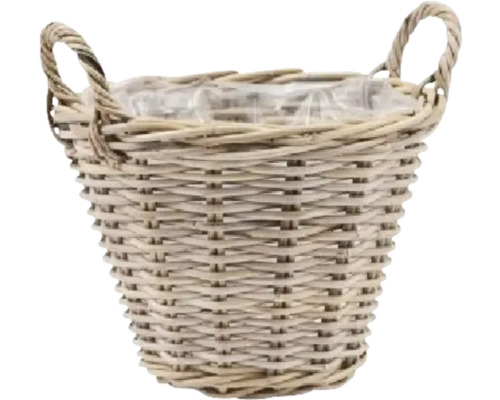 Plantenmand Leah Rotan bruin Ø 35 cm H 25 cm