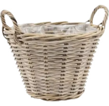 Wicker mand met handvatten