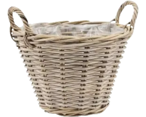 Plantenmand Leah Rotan bruin Ø 42 cm H 32 cm
