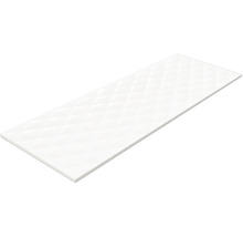 Witte keramische tegel met patroon