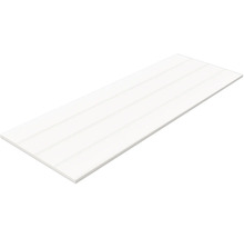 Decoratieve plaat met messing en groef