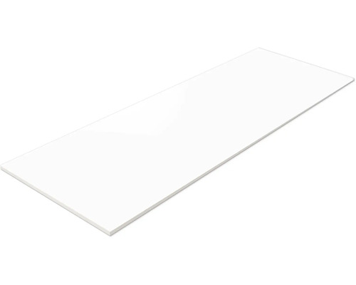Wandtegel Snow glans wit 30 x 90 cm gerectificeerd Houten plank