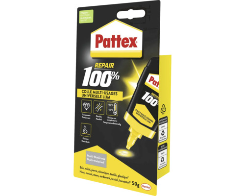 Pattex Repair 100 procent universele lijm 50 gram verpakking