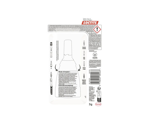 Loctite secondelijm Gel Flexible