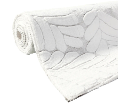 Ongerolde badmat met steenmotief