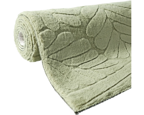 Opgedroogd tapijt met bladmotief