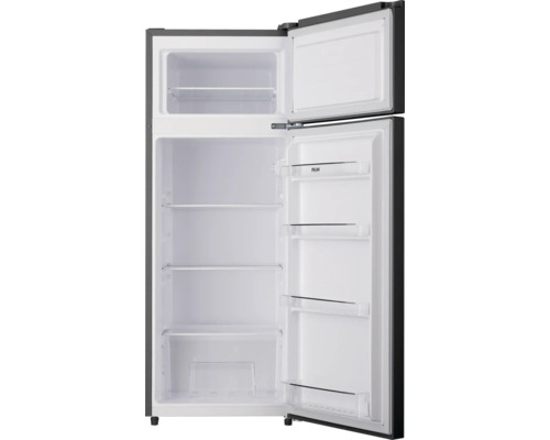 Geopende koelkast met vriesvak