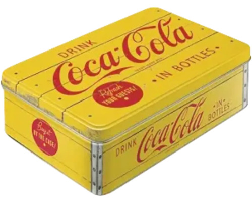 Nostalgic-Art Voorraadblik M Coca-Cola Yellow 2,5 l