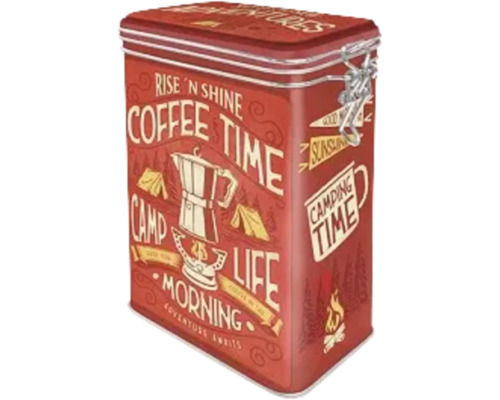 Nostalgic-Art Voorraadblik Camp Life Coffee Time