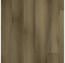 Close-up van een laminaatvloer met houtlook.